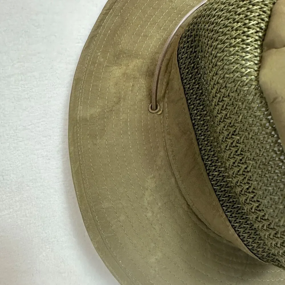 HENSCHEL HAT CO. USA HIH Green Army Safari Hat Medium Size